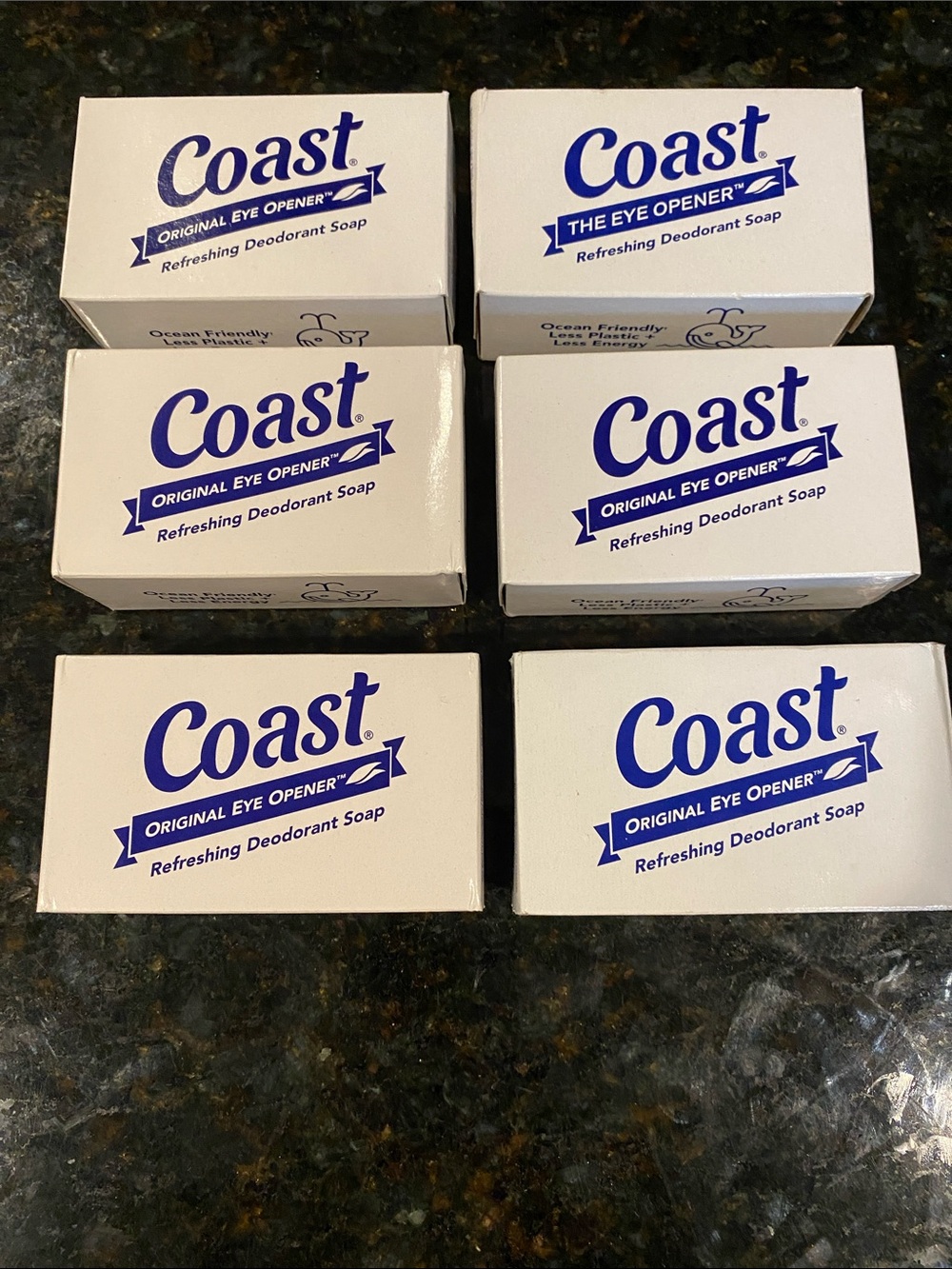 NIB 6 Bars Coast Soap